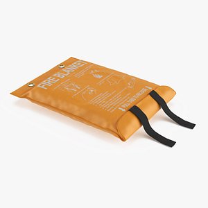 High Visibility Fire Blanket Orange