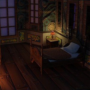 Antique Bedroom