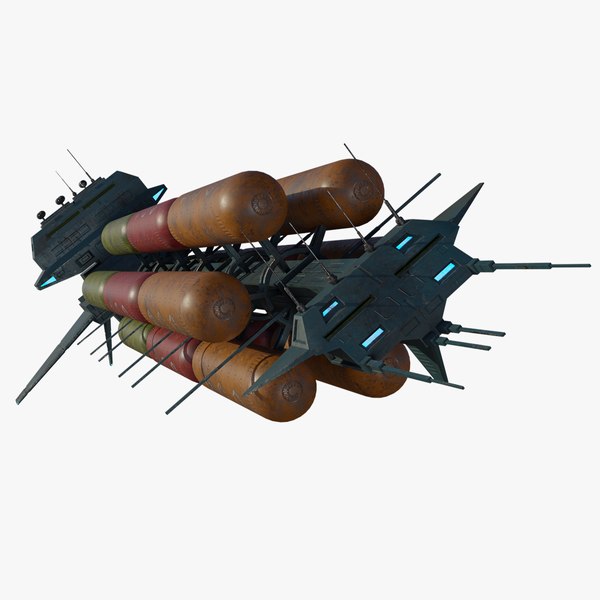 Freighter - Hyperion Class Tanker Vessel model