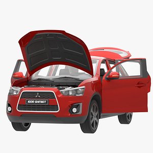 Mitsubishi ASX2013 lowpoly