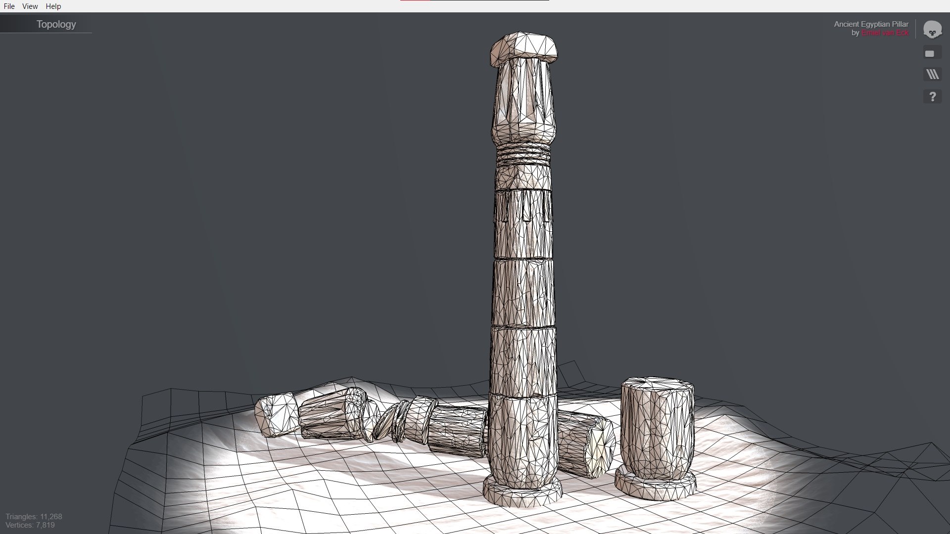 3D ancient egyptian pillar https://p.turbosquid.com/ts-thumb/H3/m4iahR/ya/wireframe/jpg/1608555848/1920x1080/fit_q87/d4f4cb57e82e7c162d4d16b6cb96e8c2f3488dd1/wireframe.jpg