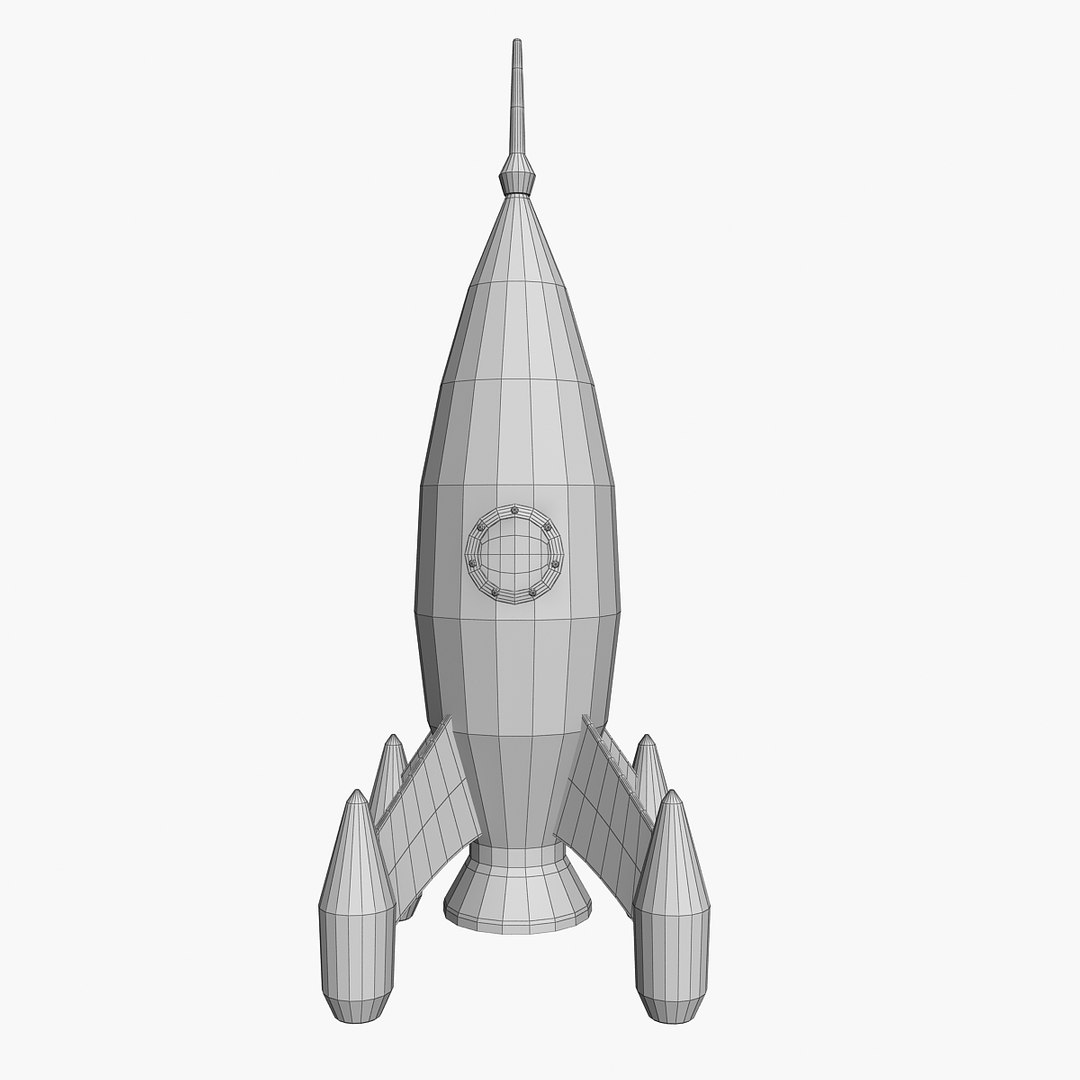 Obj Wooden Rocket