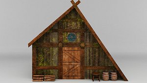 3D Viking house