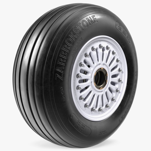 3D модель Колесо самолета Боинг 737 - TurboSquid 2158668