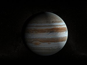jupiter 3d model