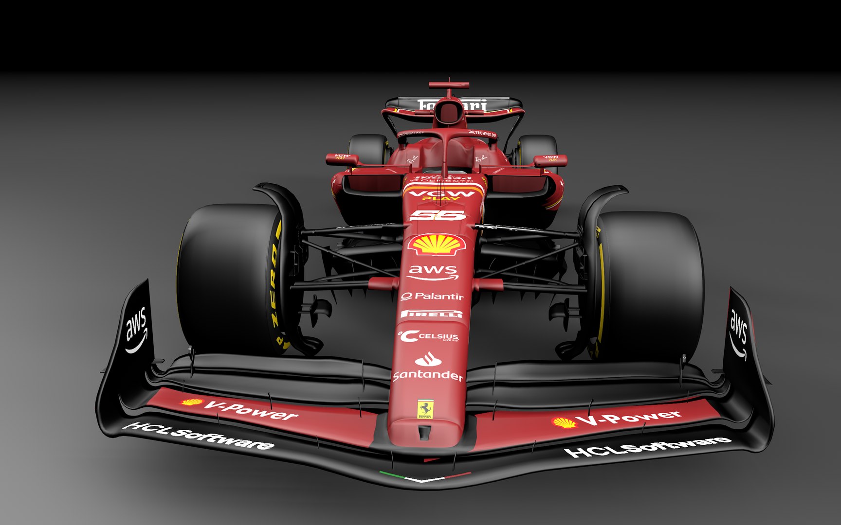 3D F1 Ferrari SF-24 - Modele 3D - TurboSquid 2216929