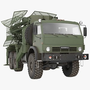 Kasta 2E2 Antenna Truck 3D model