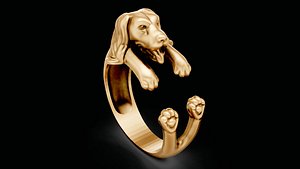 3D dog ring