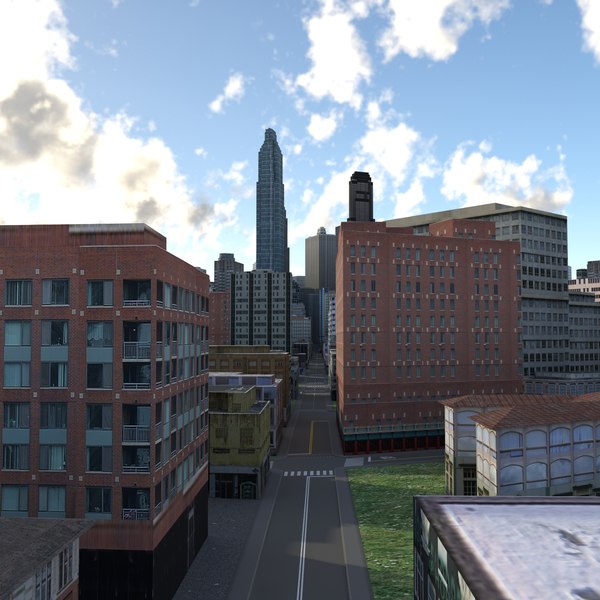 3D Lively City 109