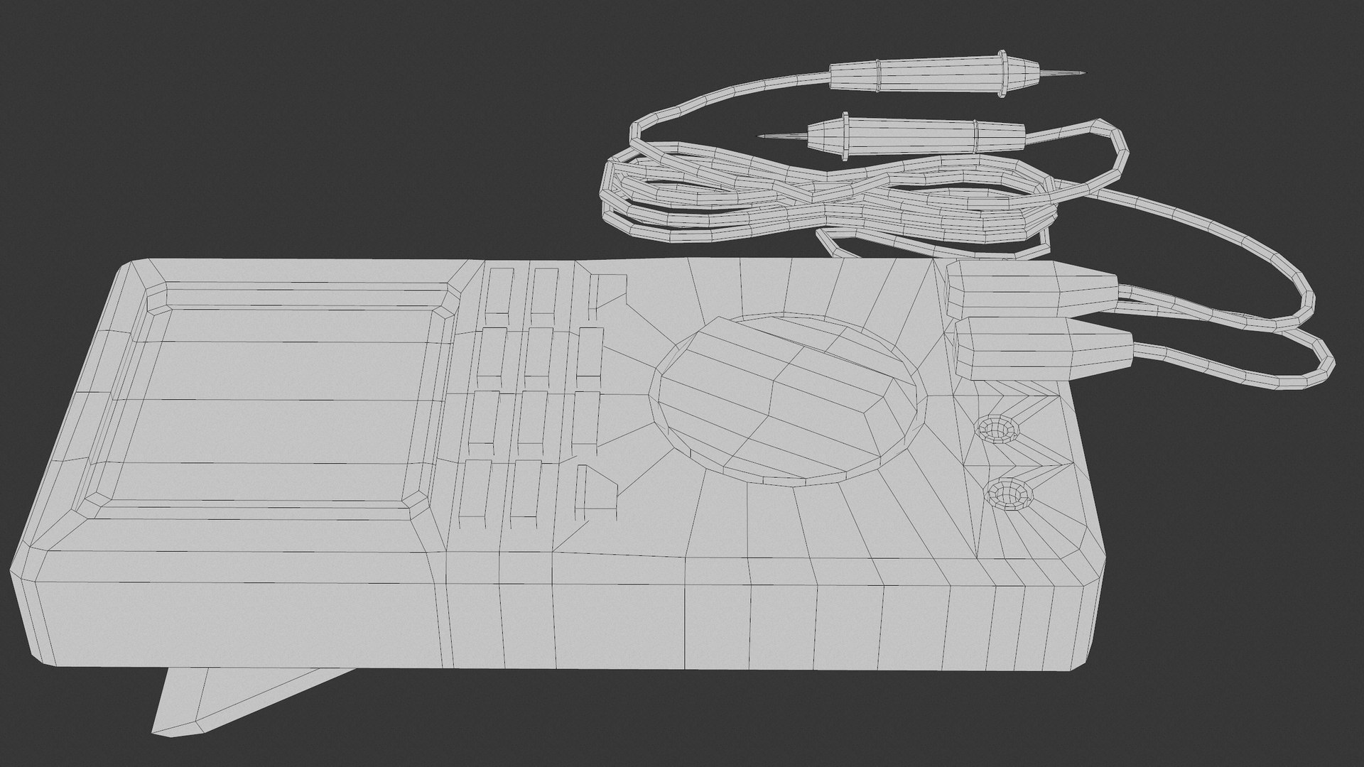 3D Model Red Multimeter - TurboSquid 1663680