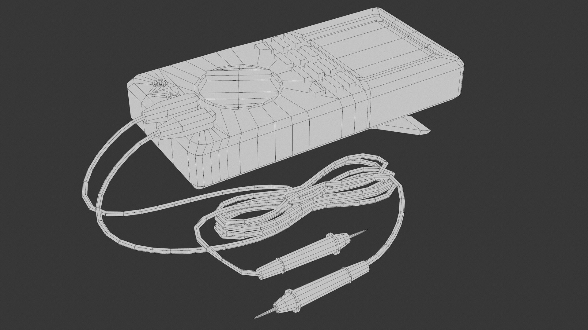 3D Model Red Multimeter - TurboSquid 1663680