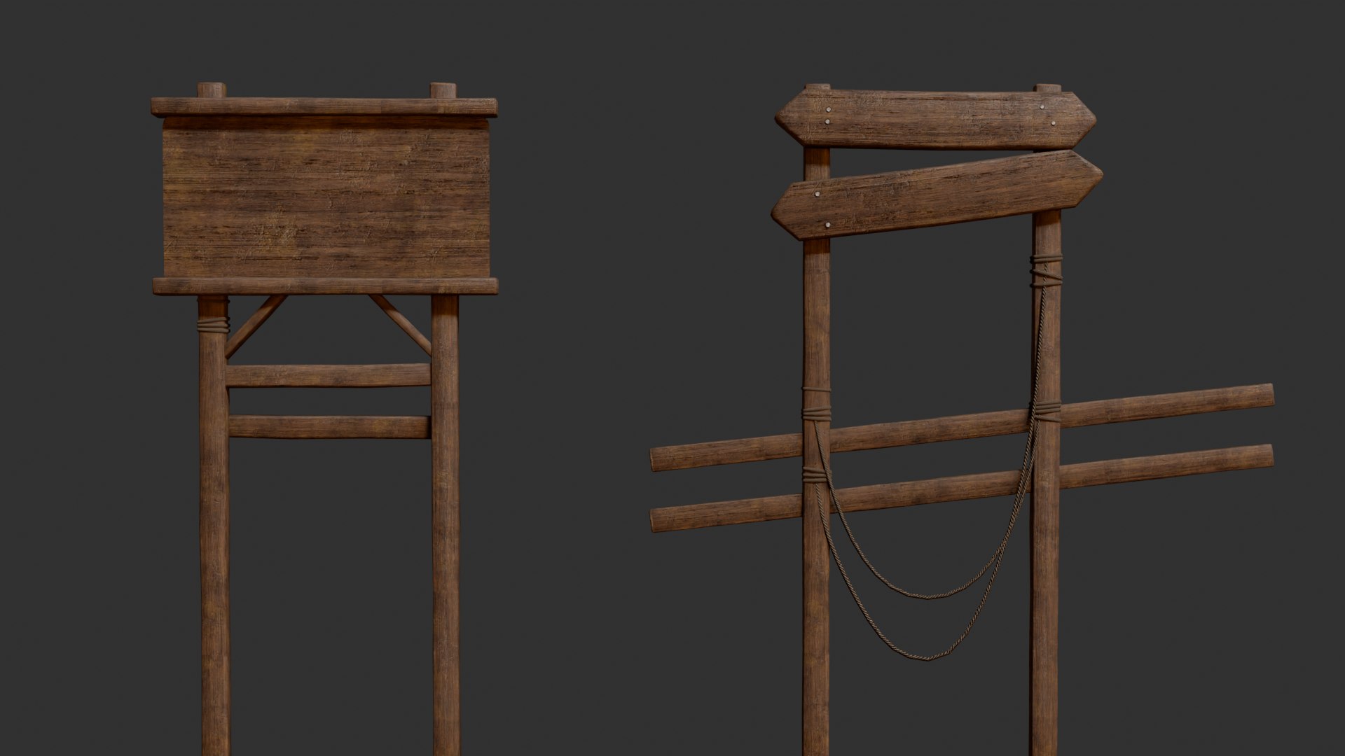 3D model 40 plus Ultimate Wooden Directional Sings Pack Game Ready Models low-poly 3d model https://p.turbosquid.com/ts-thumb/H4/GxfgAu/1Q/close_render_3/png/1764406333/1920x1080/fit_q87/3d97b024d4e4f6bc3dac2327a5b77d89b32e9b94/close_render_3.jpg