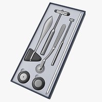 Neurological Hammer Set 3D Model