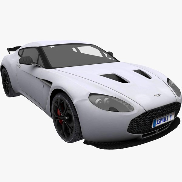 3D Aston Martin V12 Zagato car model