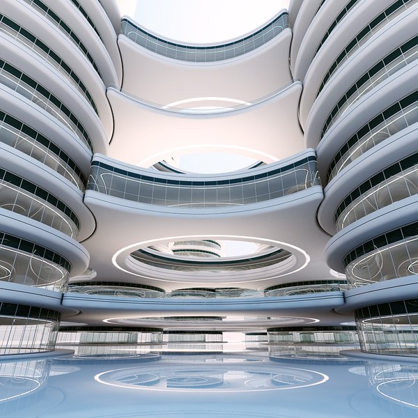 architectural structure 3ds