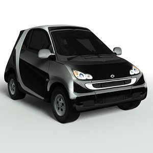 3ds max smart car