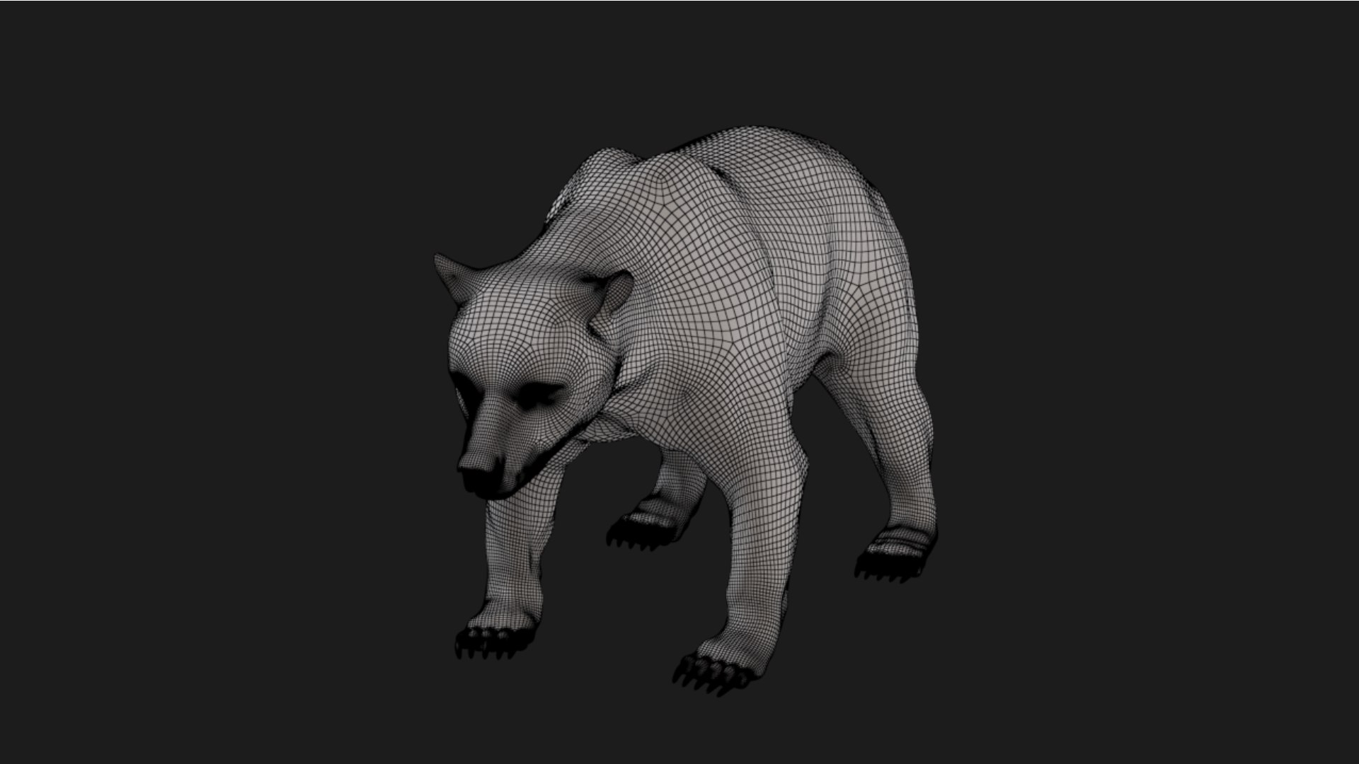 3D Bear - TurboSquid 2238113