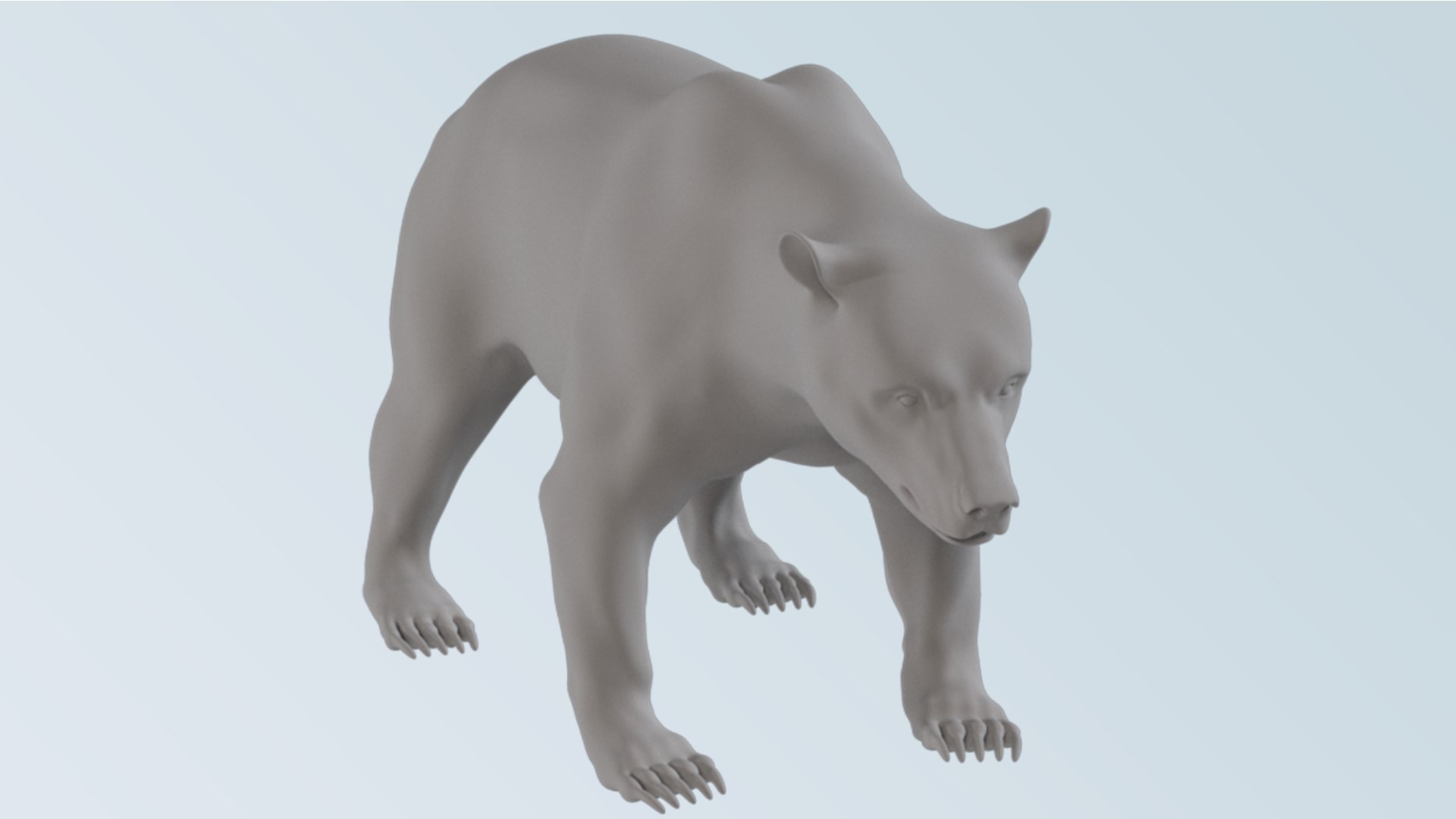 3D Bear - TurboSquid 2238113