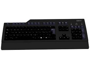 3d ibm keyboard