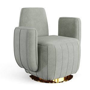 Cactus Shape Armchair 3D model