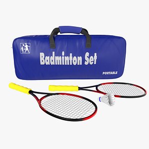 3D Badminton Set