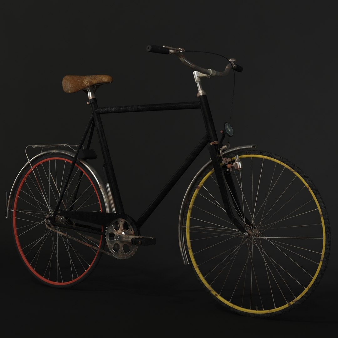 ukrajina bicycle 3d model