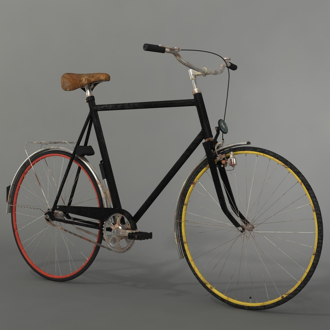 ukrajina bicycle 3d model