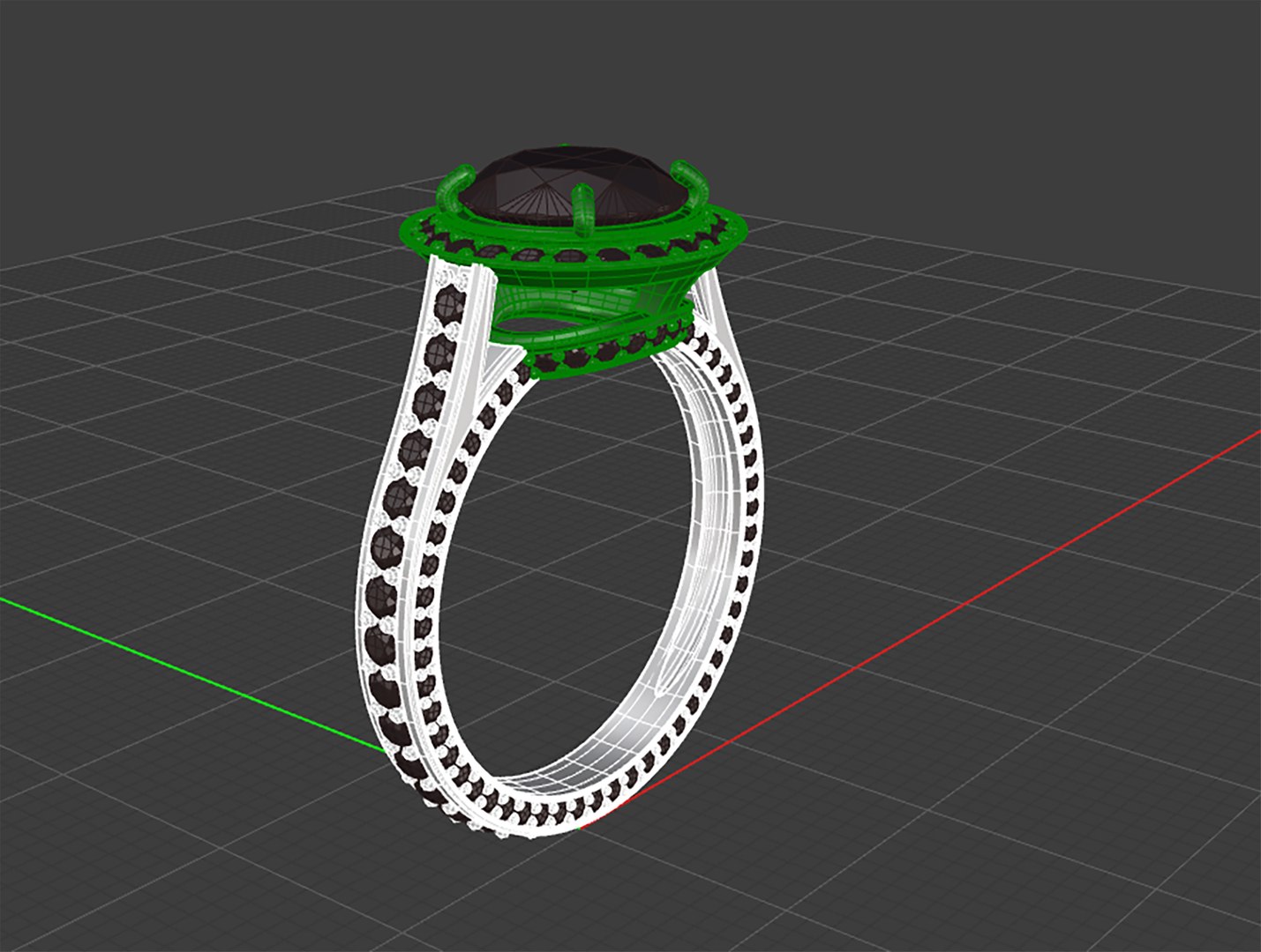 Diamond Ring Model - TurboSquid 1898127