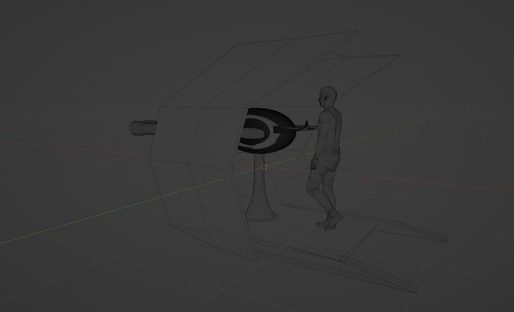 Protective Shelter For The Gun 3D Model TurboSquid 1955669