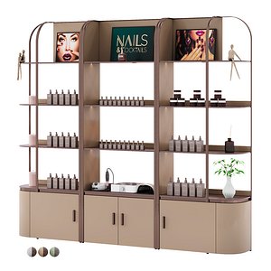 Salon Product Display Shelves