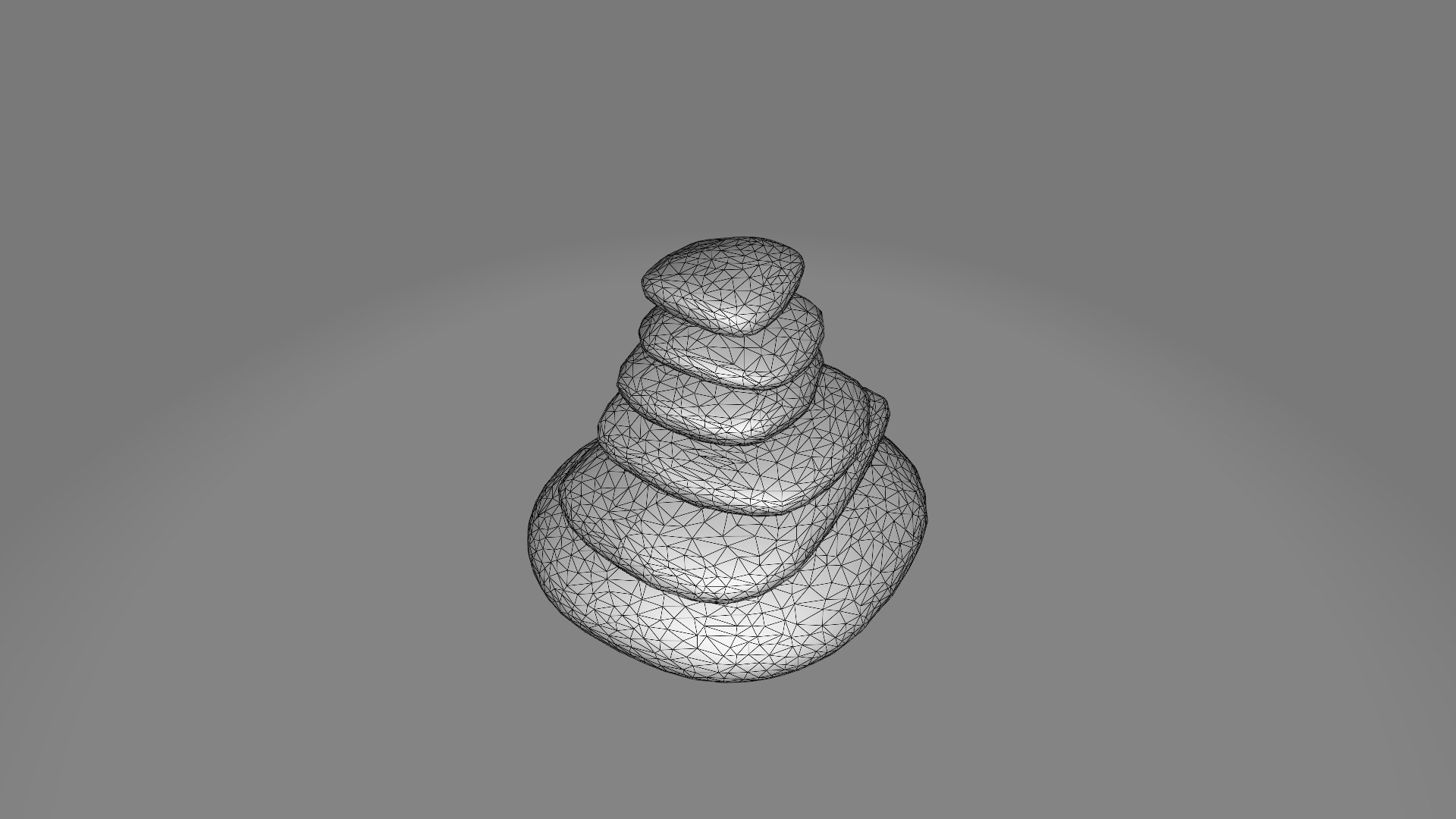 3D Model Stacked Stones - TurboSquid 2338736