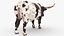 Texas Longhorn Bull Low poly