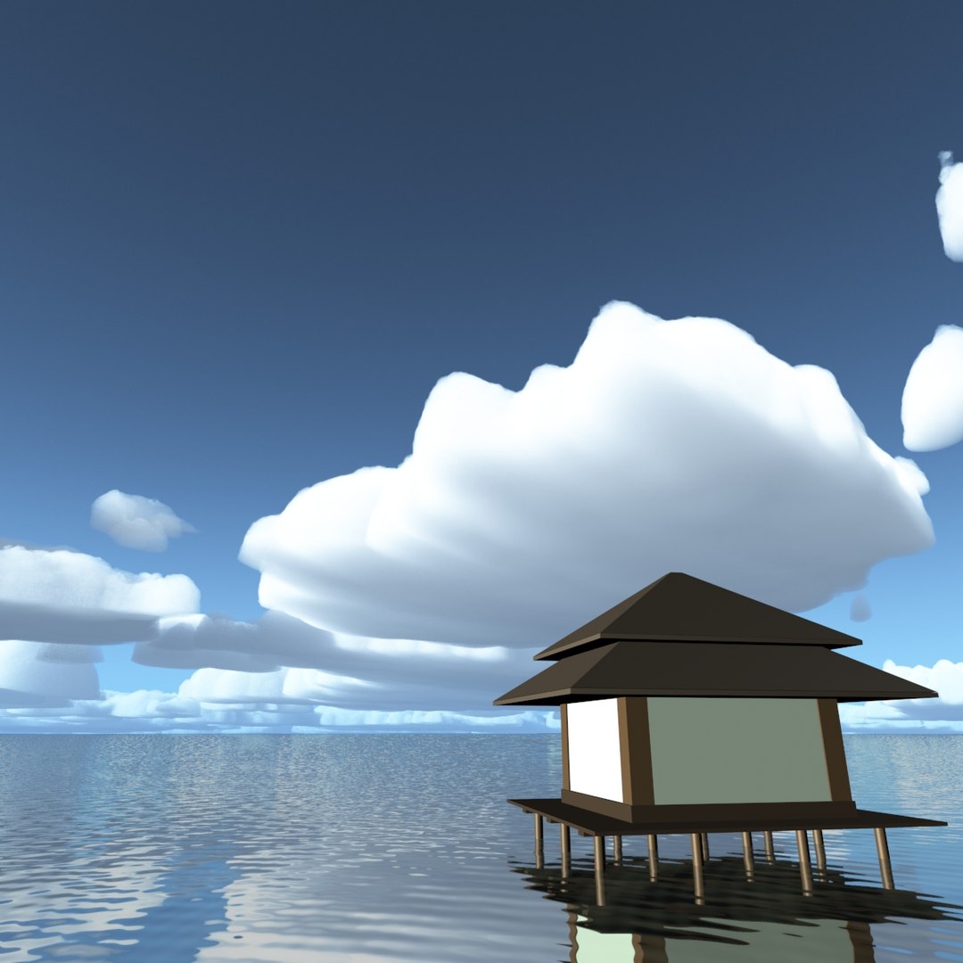 Sky Clouds 3d Model
