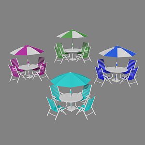 Patio furniture sets collection model