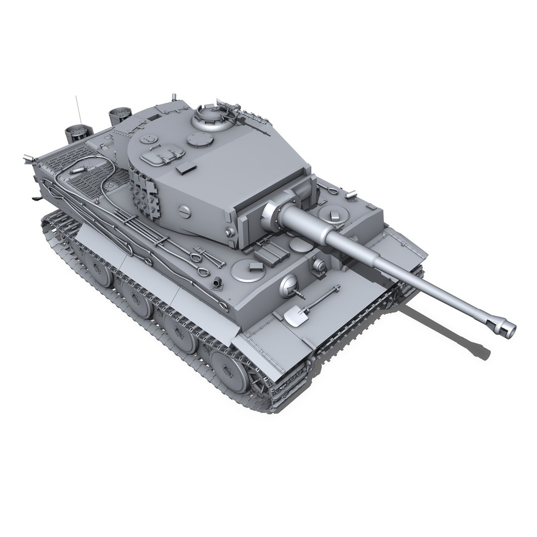 3d model sd - tiger production