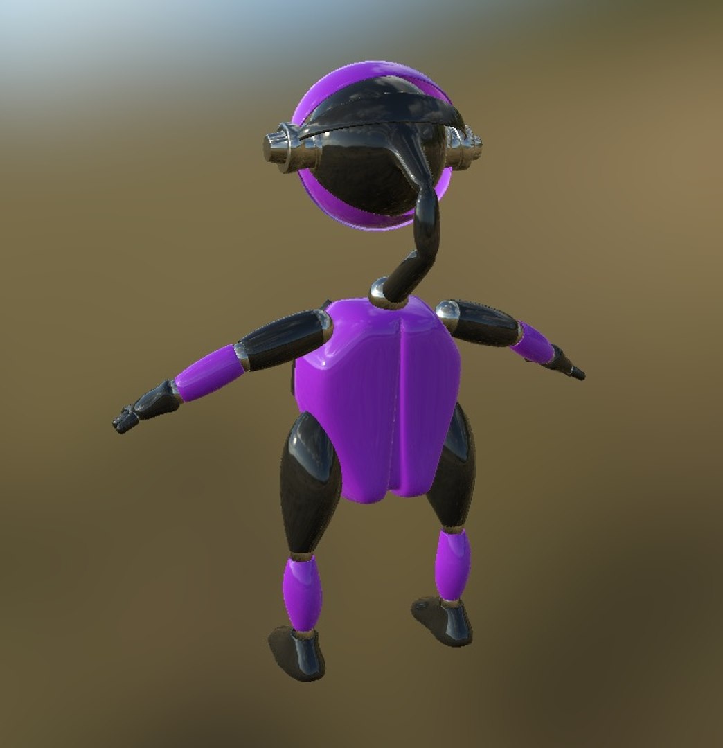3D Robot Pbr - TurboSquid 1633085
