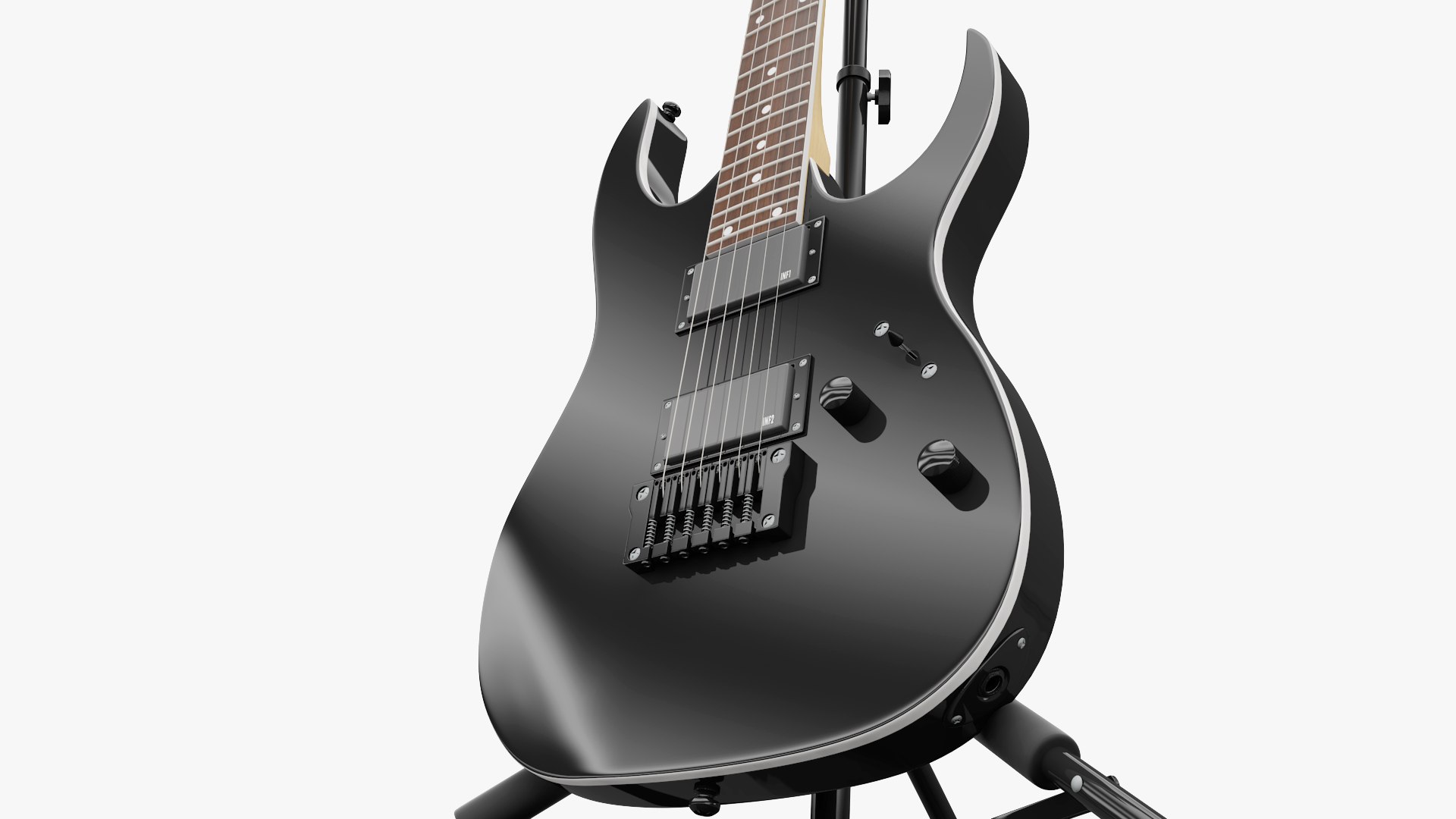 3d Guitar Ibanez Rgr321ex Model