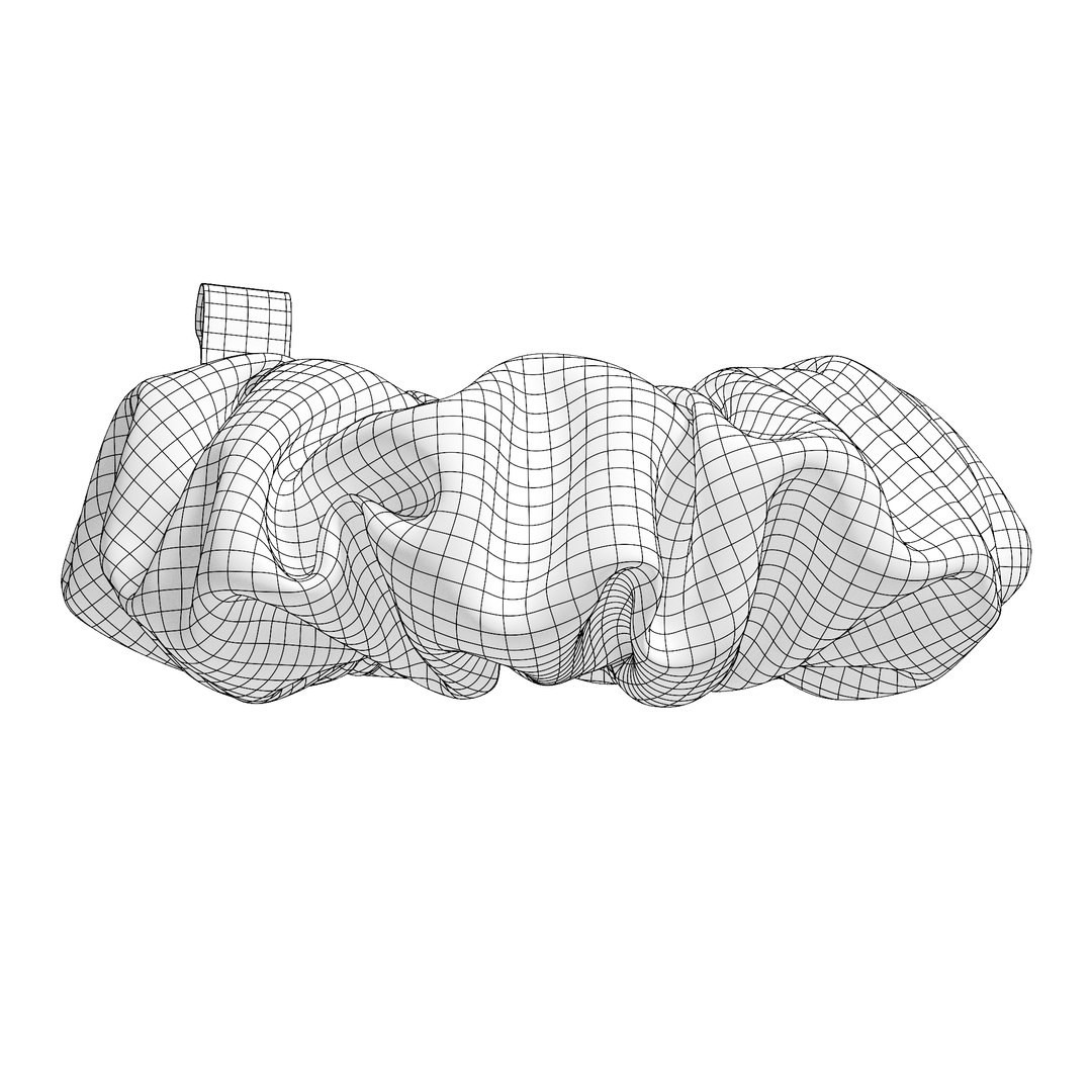 Scrunchie 3D Model - TurboSquid 2056979