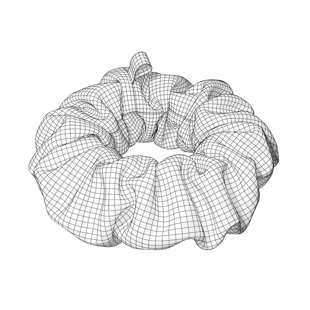 Scrunchie 3D Model - TurboSquid 2056979