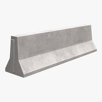 Jersey Barrier Concrete Road Safety AASHTO Type 60 F-Shape