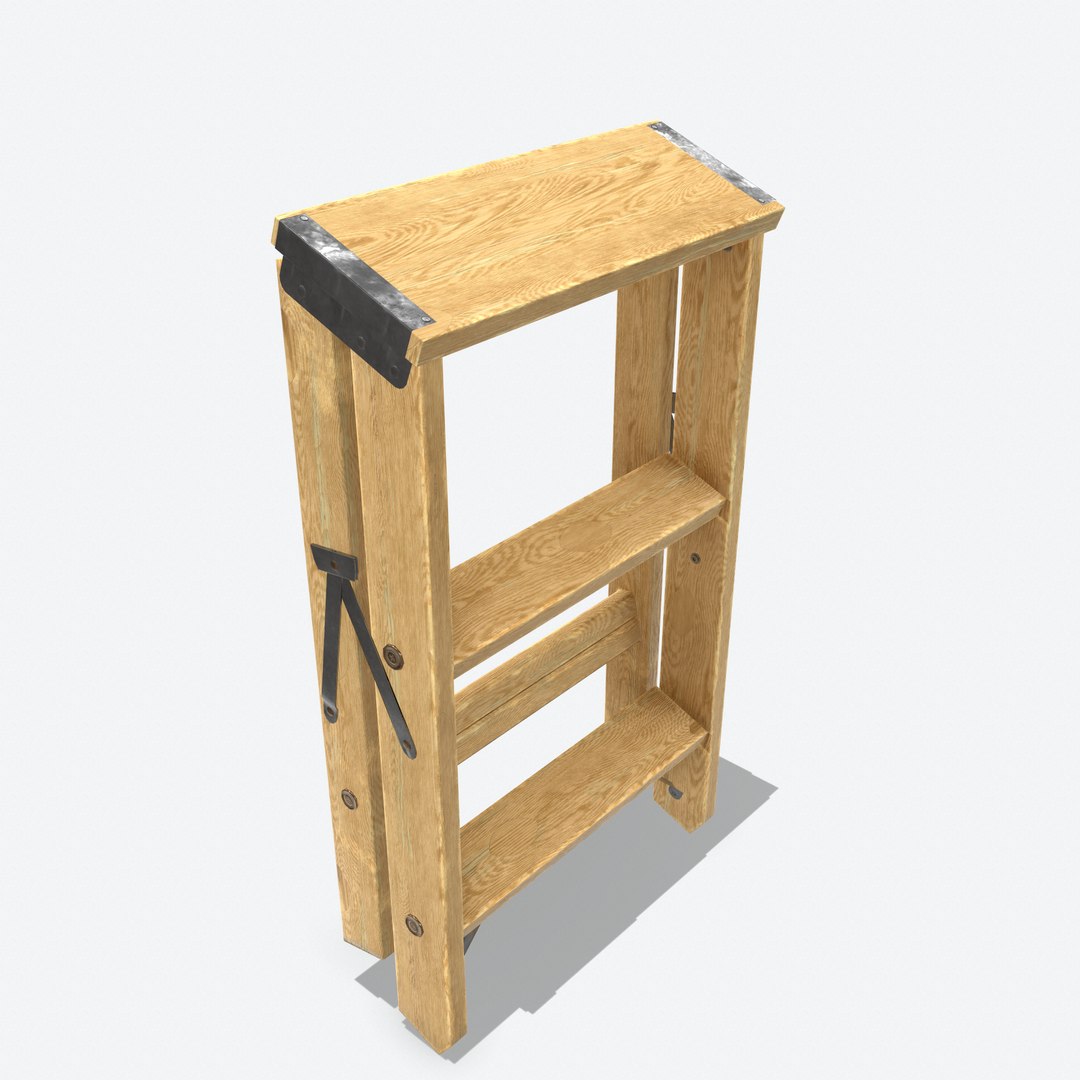 wooden ladder 3D https://p.turbosquid.com/ts-thumb/H5/EtfJw7/B5pK5okU/screenshot006/png/1594550148/1920x1080/fit_q87/e71f0178f44c9d32740b67d1cecb5372f1ae4f50/screenshot006.jpg