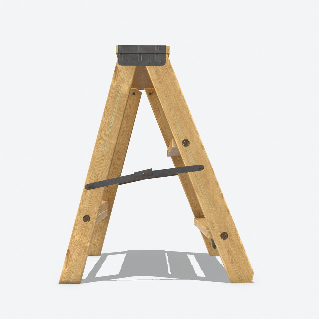 wooden ladder 3D https://p.turbosquid.com/ts-thumb/H5/EtfJw7/NxkZDrdJ/screenshot004/png/1594550148/1920x1080/fit_q87/c9e158b9b66db76b80abdef2579c04029d73b735/screenshot004.jpg