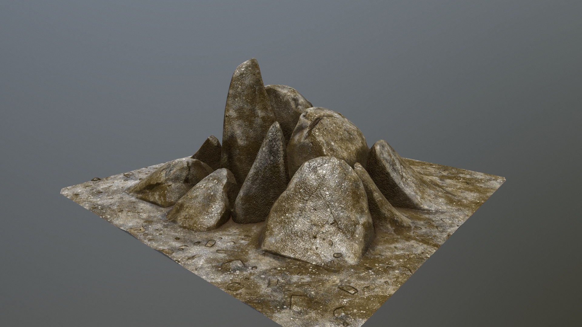 3D rocks - TurboSquid 1445661