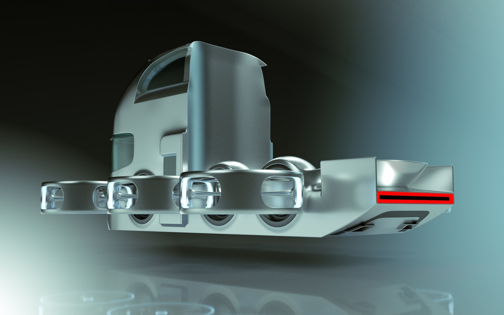 3D T-Copter Truck 67 - TurboSquid 2143702