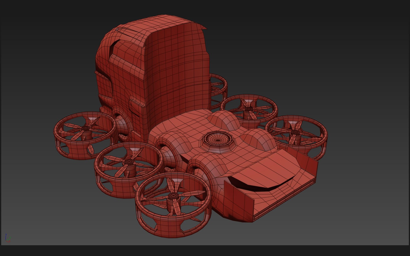 3D T-Copter Truck 67 - TurboSquid 2143702