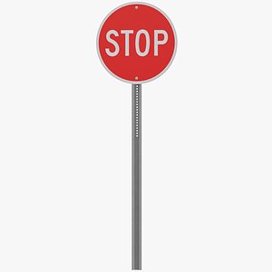 Traffic Sign 05 3D model