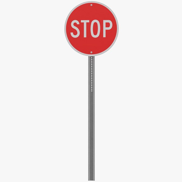 Traffic Sign 05 3D model