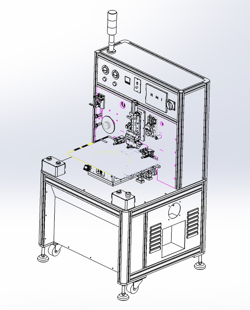 Acf Laminating Machine 3D Model - TurboSquid 1289996