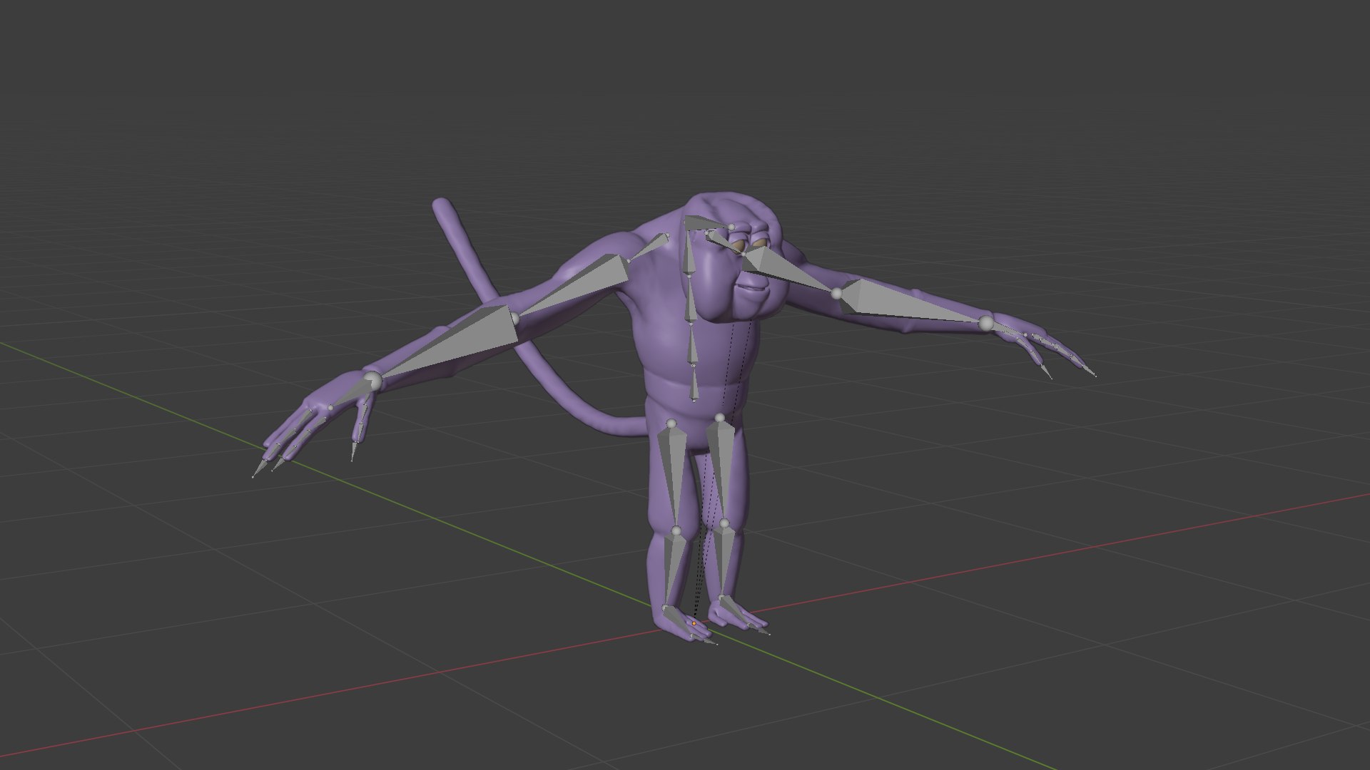 3D Model Monkey From Kung Fu Panda - TurboSquid 2295786