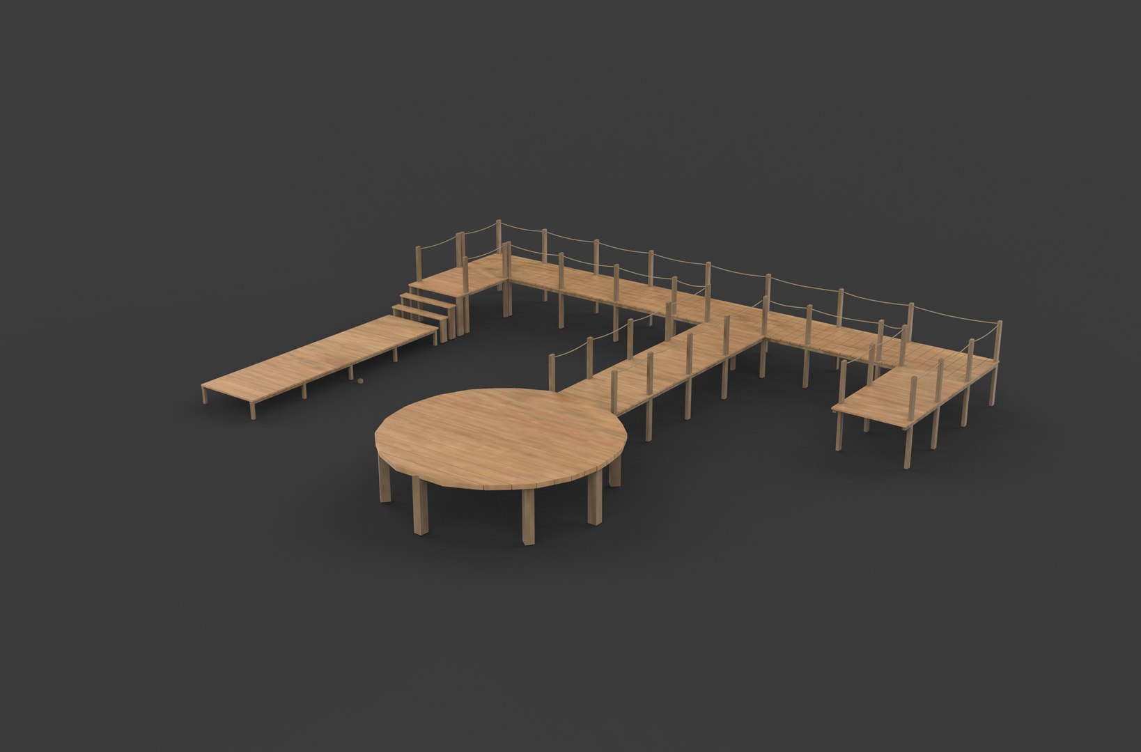 Wooden walkway modular 3D model 3D model https://p.turbosquid.com/ts-thumb/H5/PkRNel/4A/woodenwalkwaymodulartexture.4776/jpg/1763744321/1920x1080/fit_q87/00809d4acf10c88813413df1087bb723863167e8/woodenwalkwaymodulartexture.4776.jpg